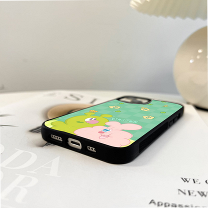 Bubbly Bloom Buds Glass Case