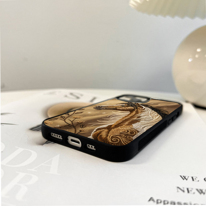 Golden Prairie Majesty Glass Case