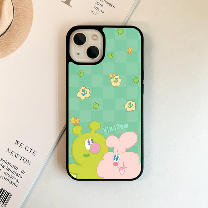 Bubbly Bloom Buds Glass Case