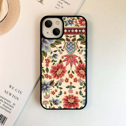 Tropical Bloom Harmony Glass Case