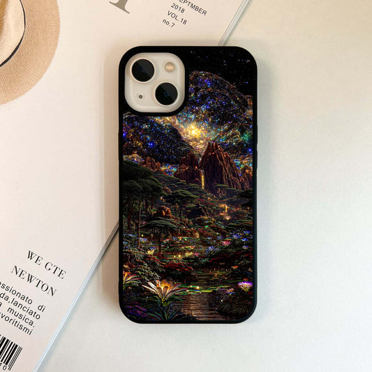 Starlit Bloomland Glass Case