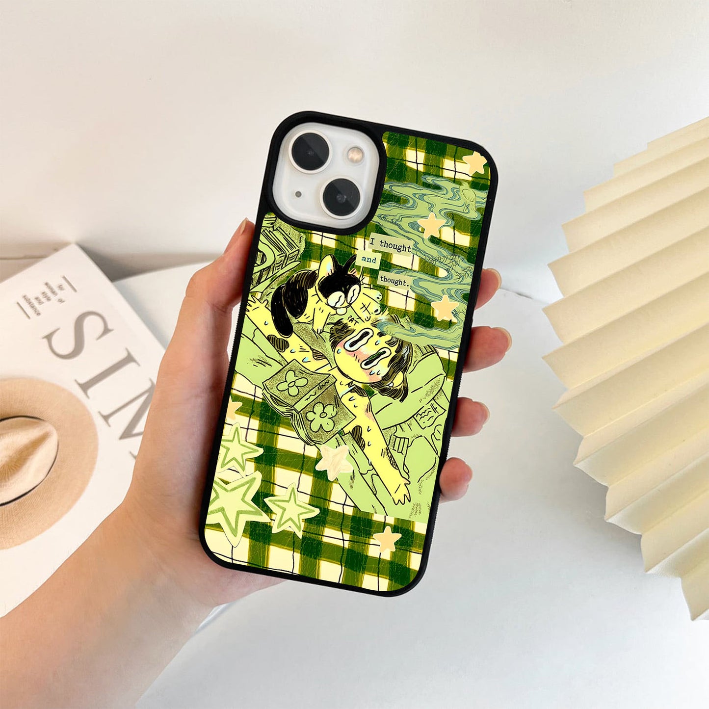 Overthink Cloud Zone Glass Case