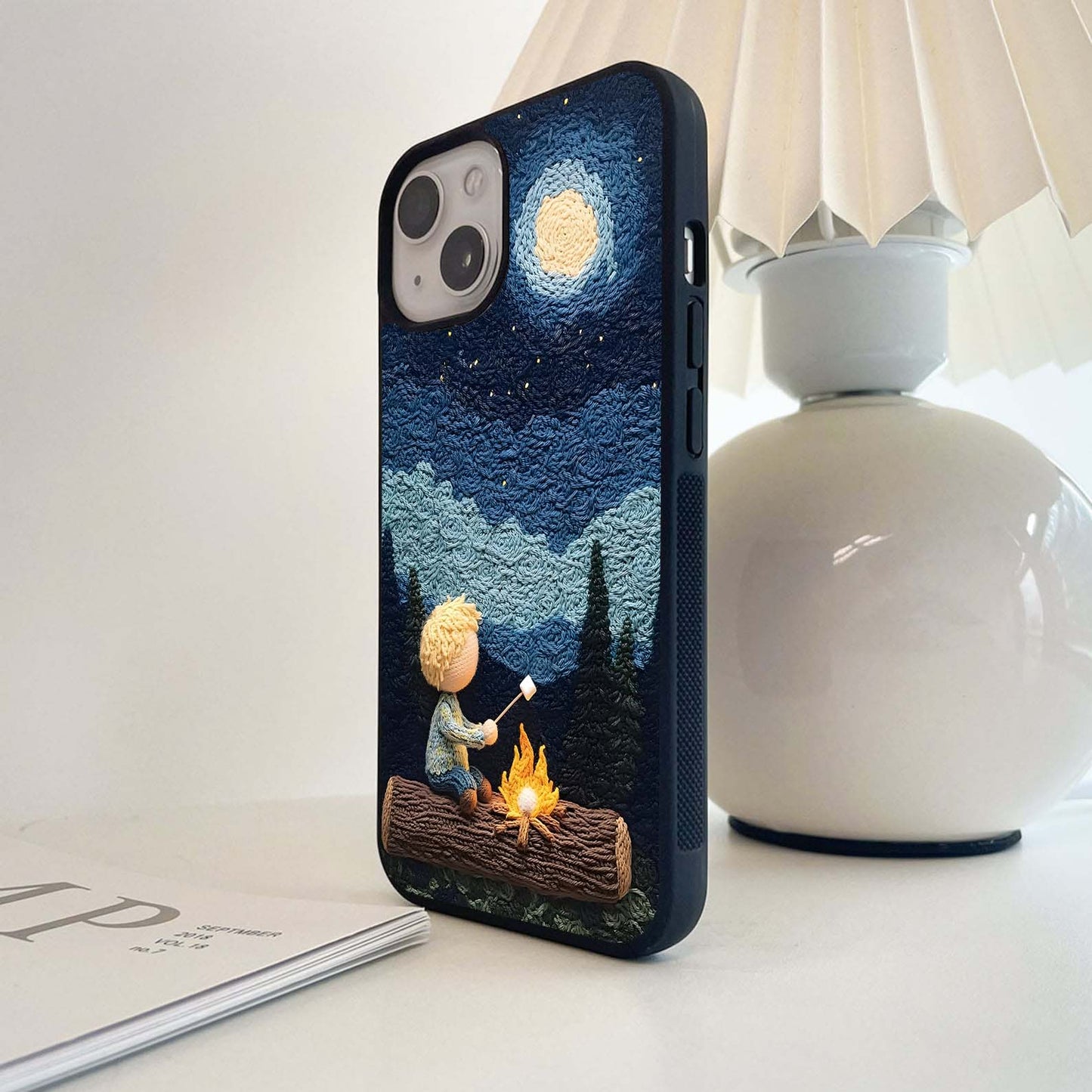 Starry Camper Glass Case
