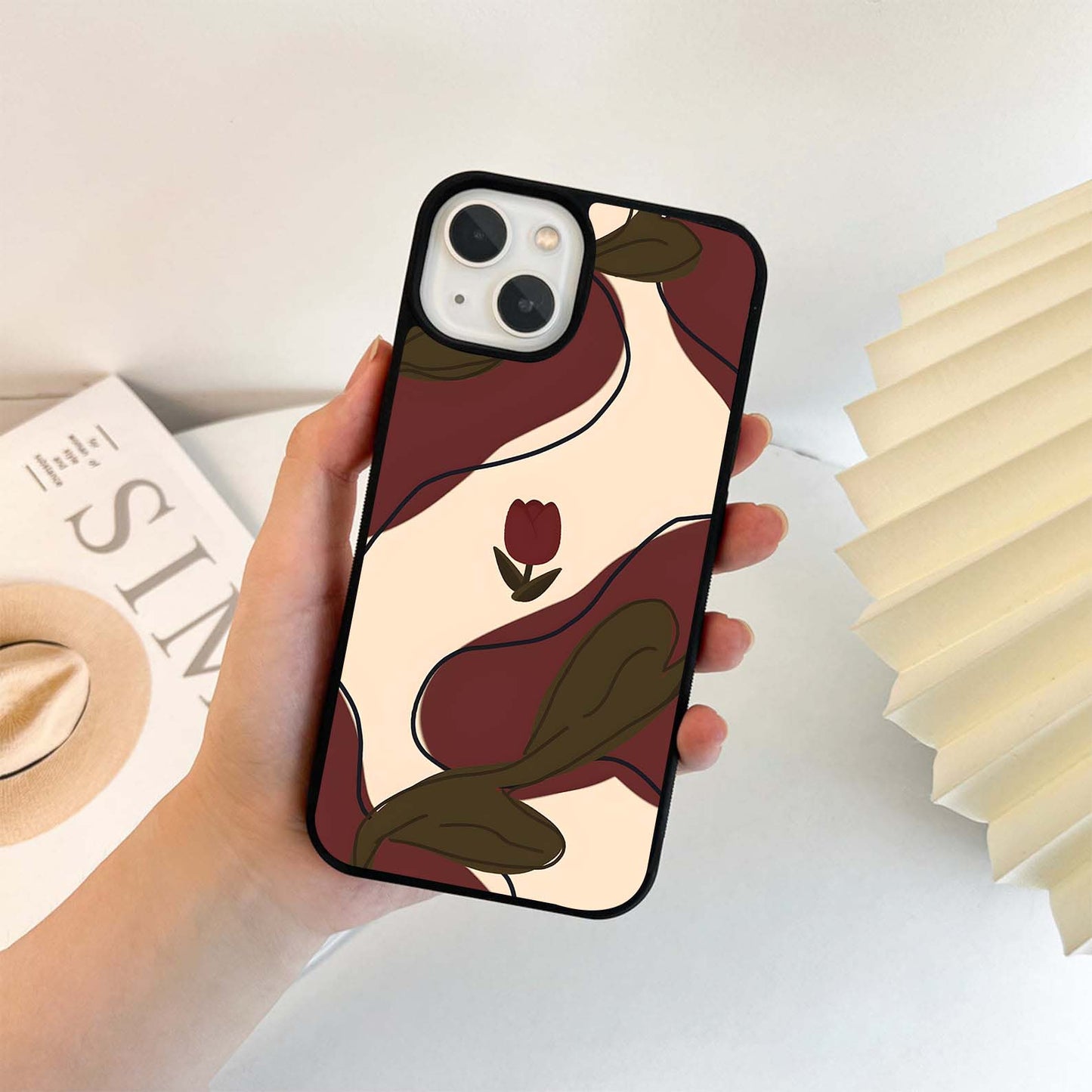 Tulip Dream Waves Glass Case