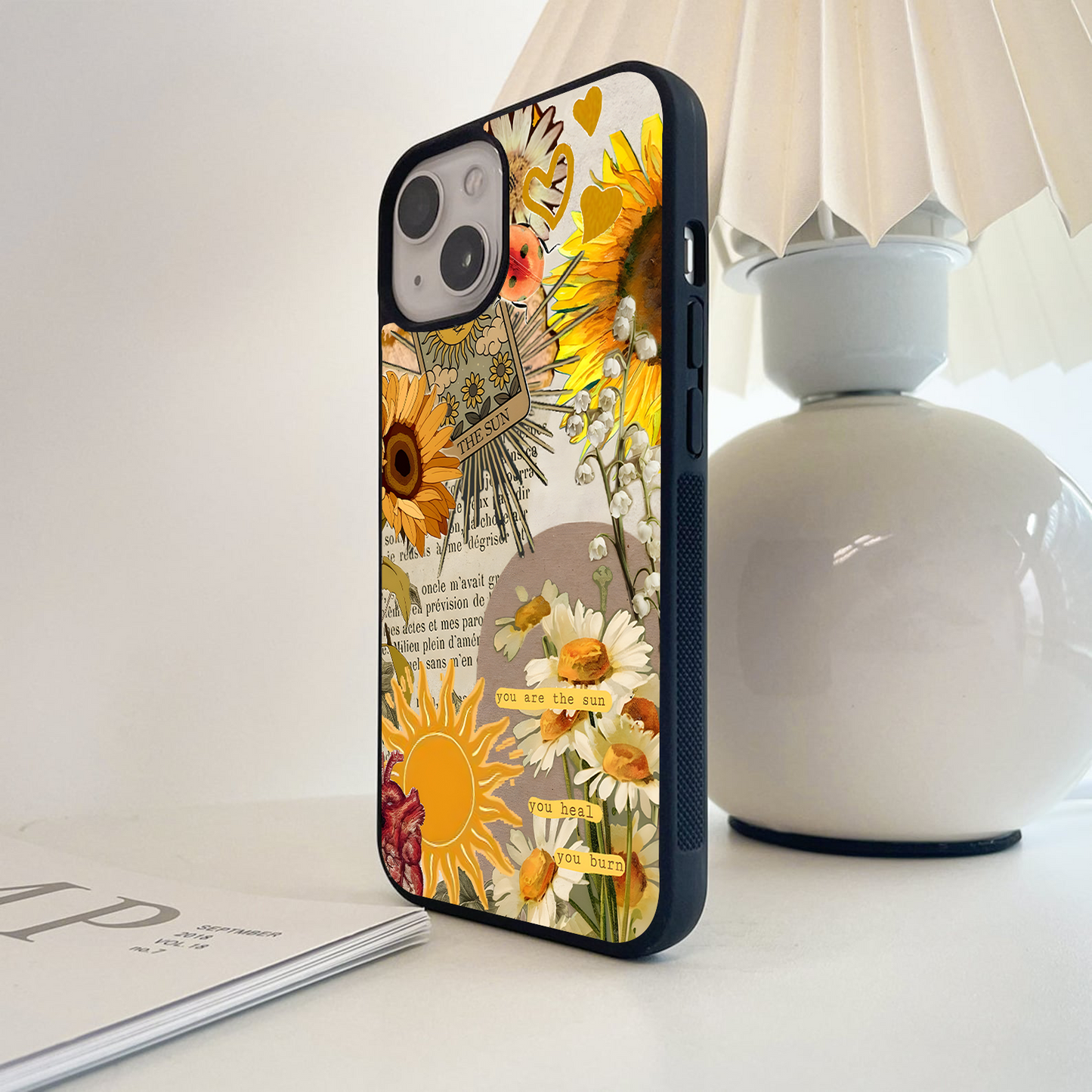 Golden Sun Magic Glass Case