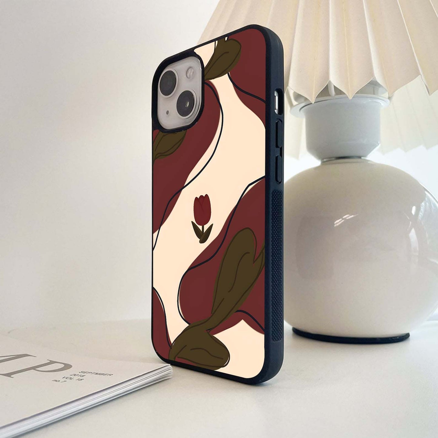 Tulip Dream Waves Glass Case