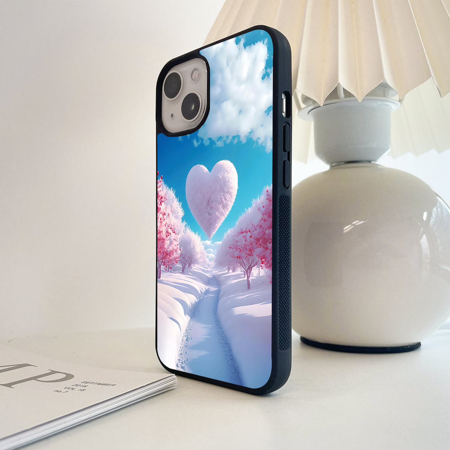 Heart Dream Lane Glass Case