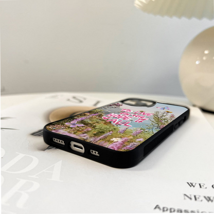 Hopeful Bloom Sky Glass Case