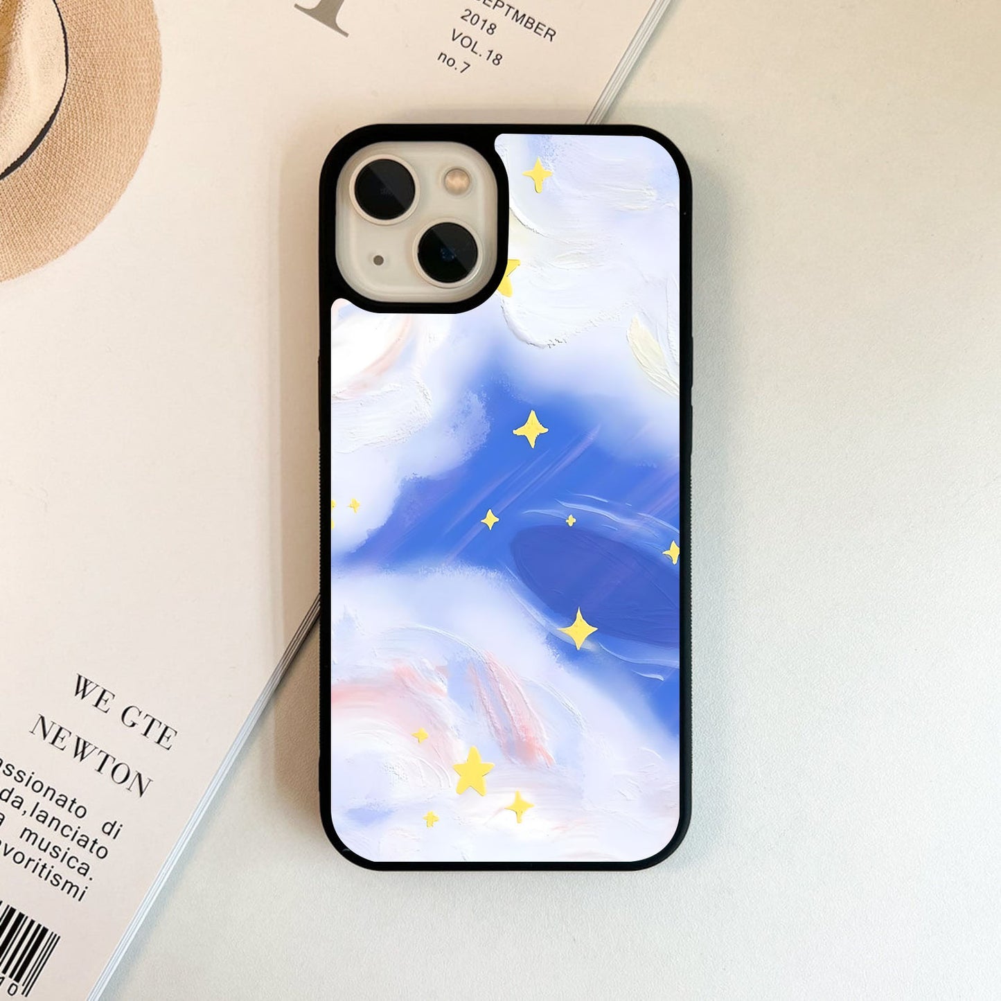 Painted Star Drift Glass Case