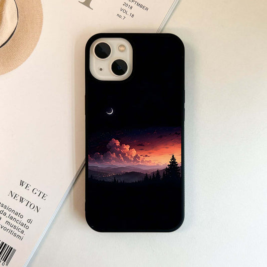 Twilight Horizon Scenery Glass Case