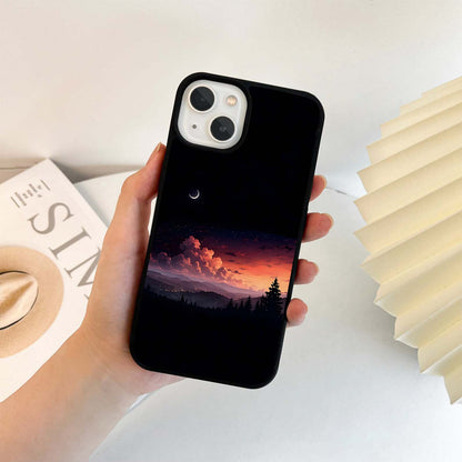 Twilight Horizon Scenery Glass Case