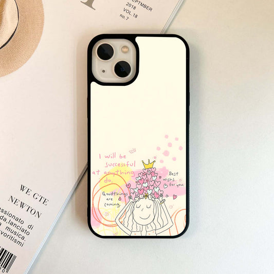 Crown of Positivity Glass Case