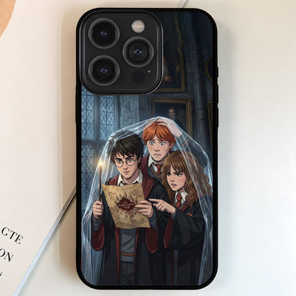 Harry Potter Map Mystery Glass Case