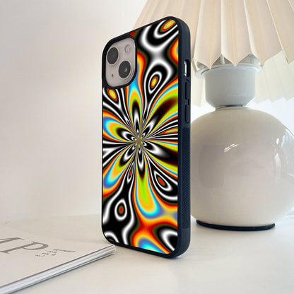 Psychedelic Liquid Portal Glass Case