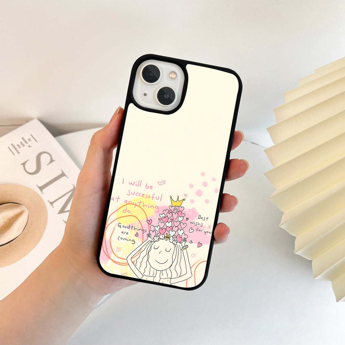 Crown of Positivity Glass Case