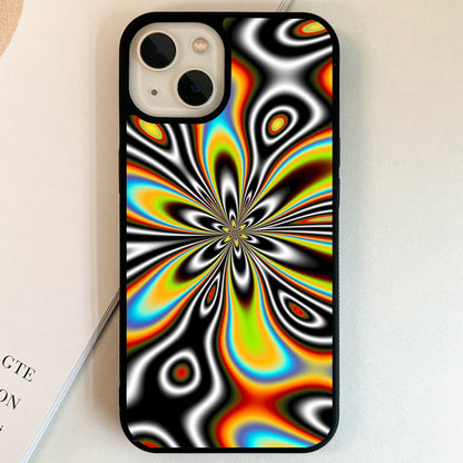 Psychedelic Liquid Portal Glass Case