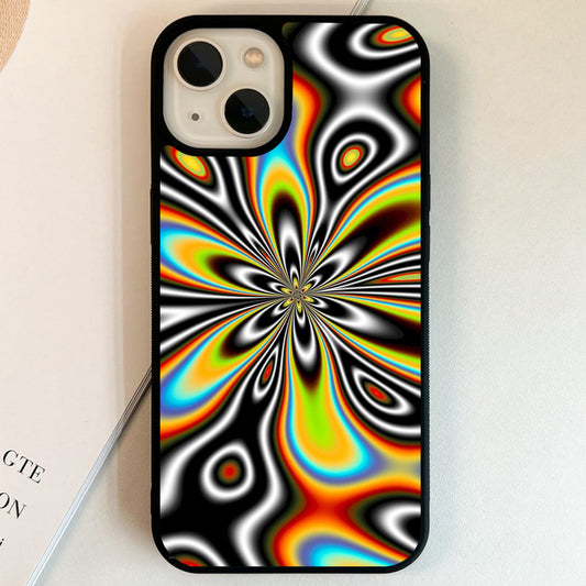 Psychedelic Liquid Portal Glass Case