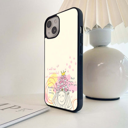 Crown of Positivity Glass Case