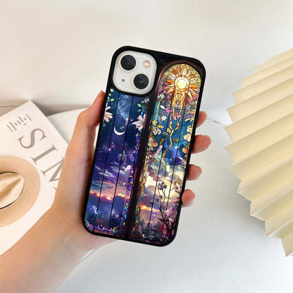 Celestial Blooming Doors Glass Case