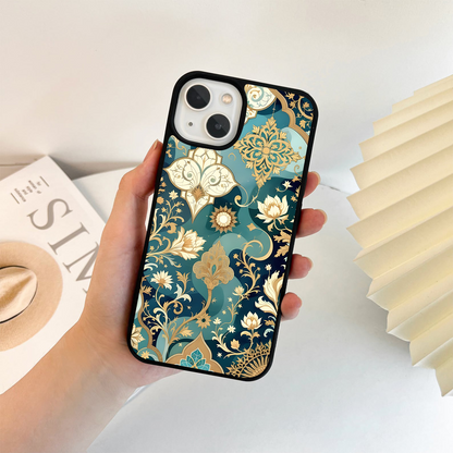 Royal Lotus Charm Glass Case