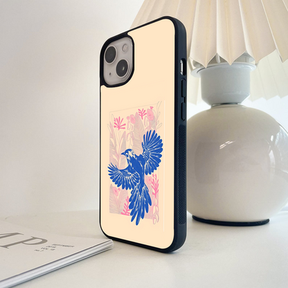 Wings of Bloom Glass Case