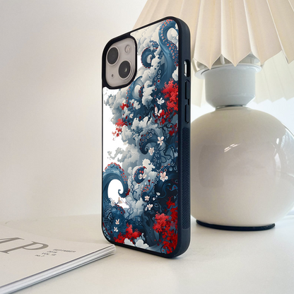 Octopus Scenery Glass Case