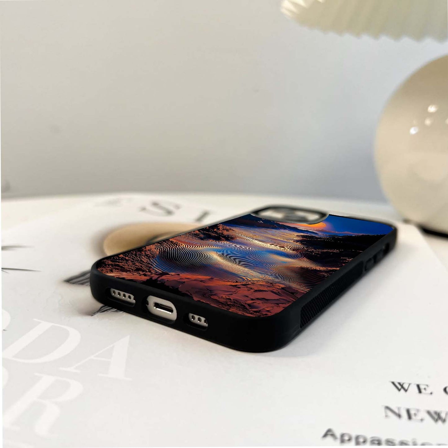 Sunlit Mirage Path Glass Case