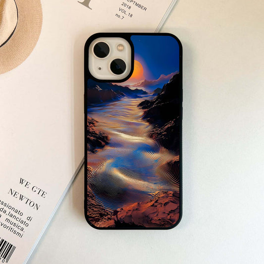 Sunlit Mirage Path Glass Case