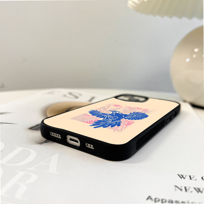 Wings of Bloom Glass Case