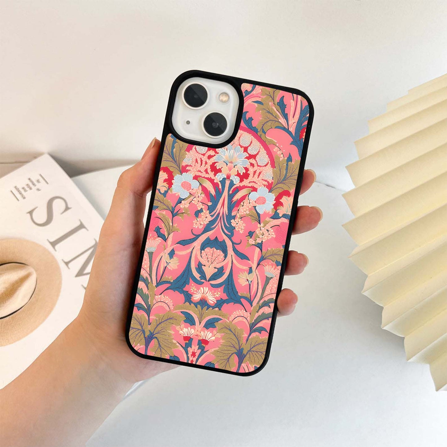 Victorian Bloom Glass Case