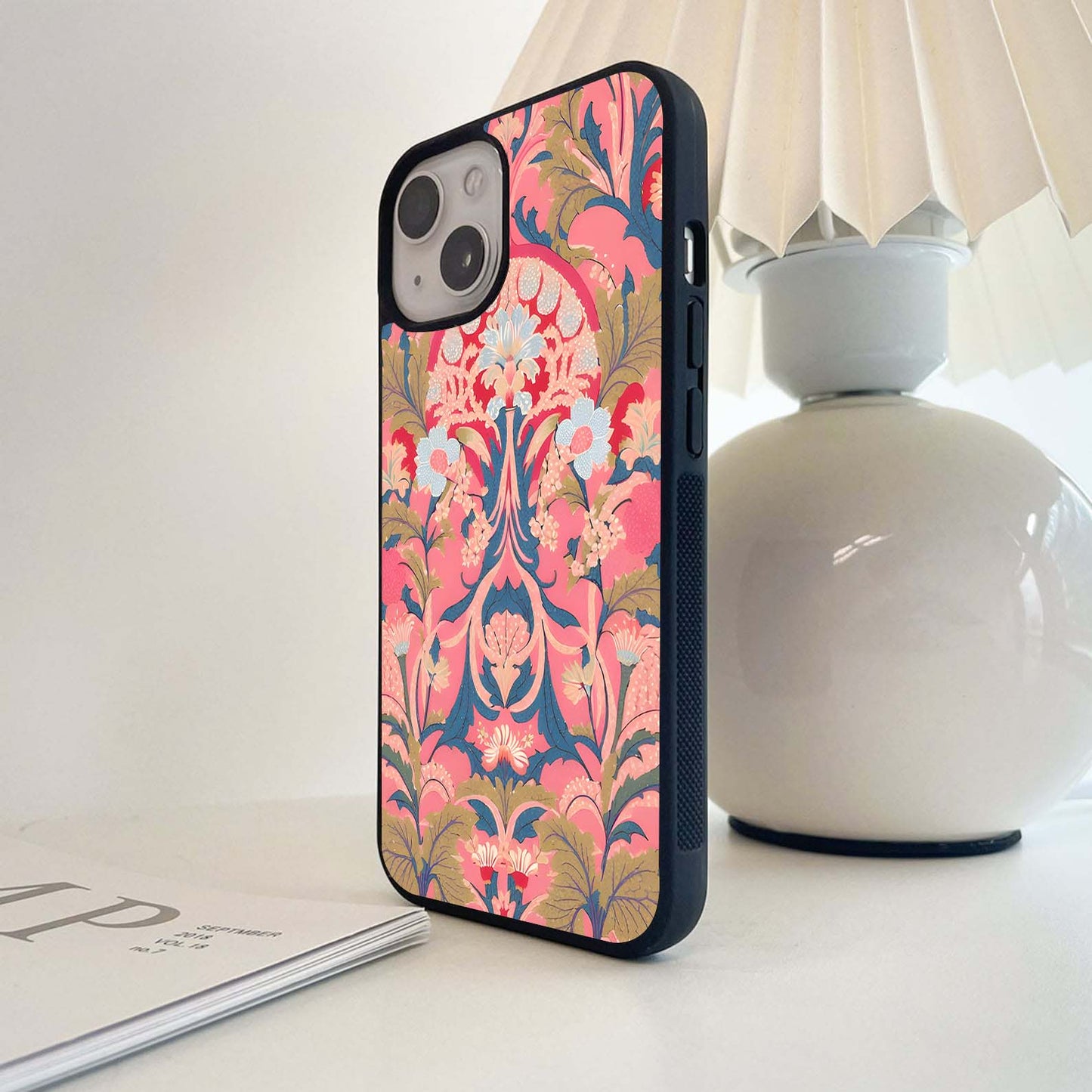 Victorian Bloom Glass Case