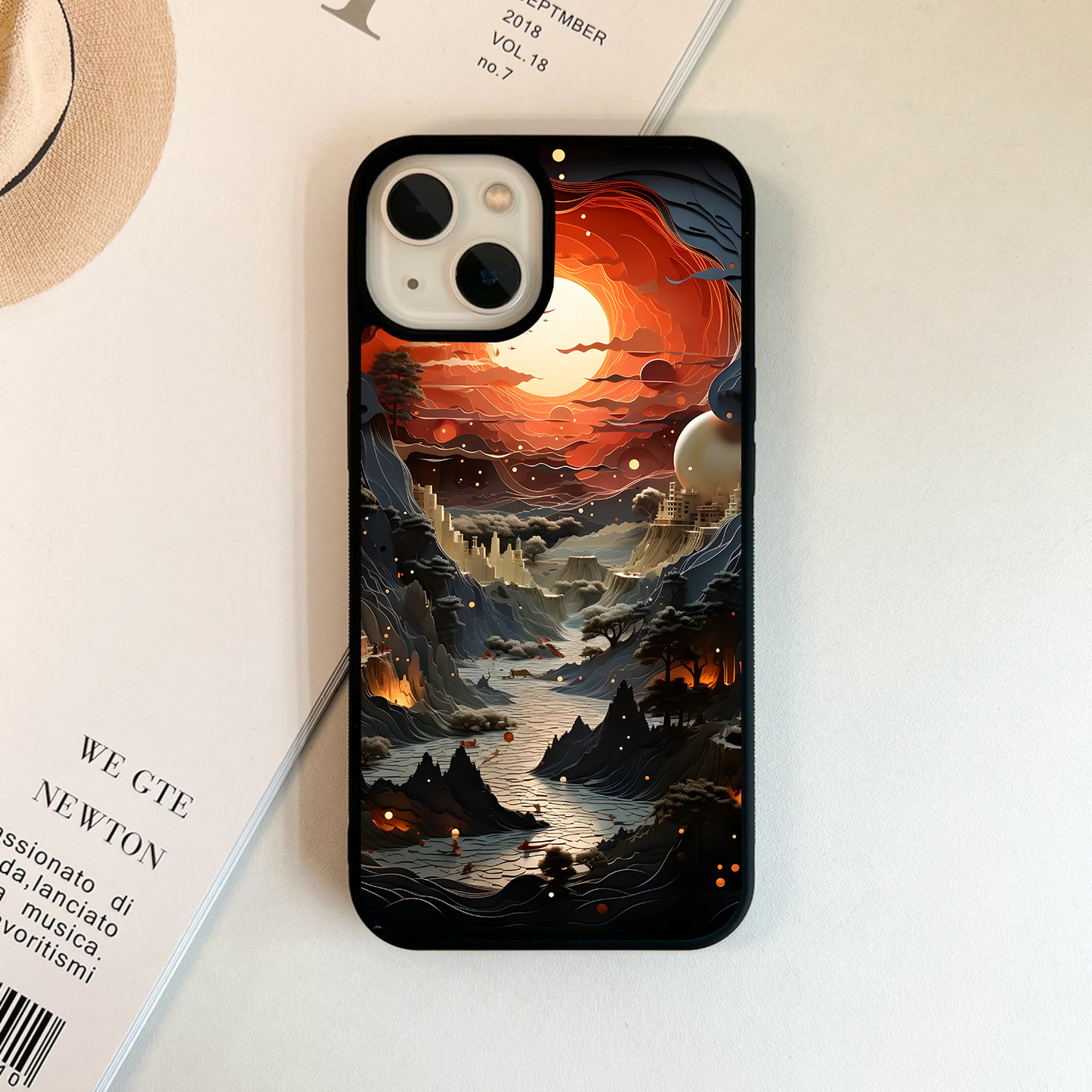 Interstellar Paper Glass Case