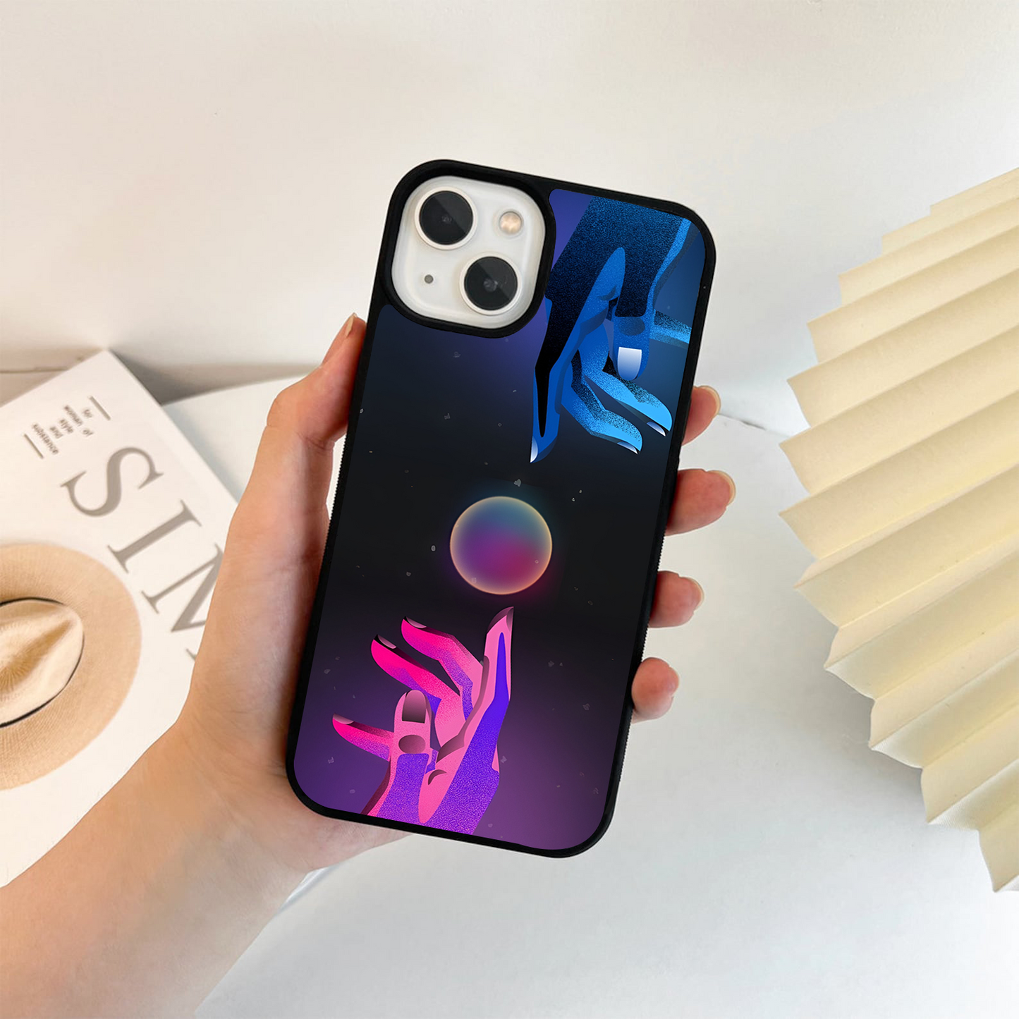 Celestial Touch Glow Glass Case