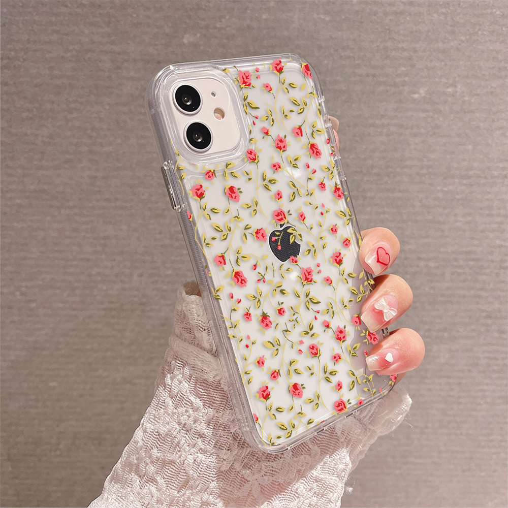 Mini Rose Meadow Clear Silicon Cover