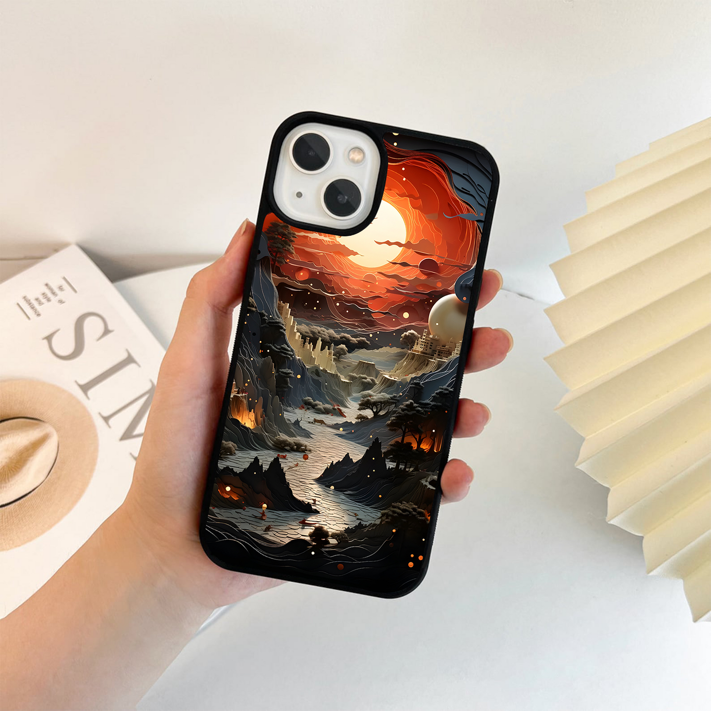 Interstellar Paper Glass Case