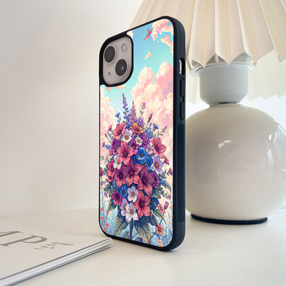 Sky Petal Dream Glass Case