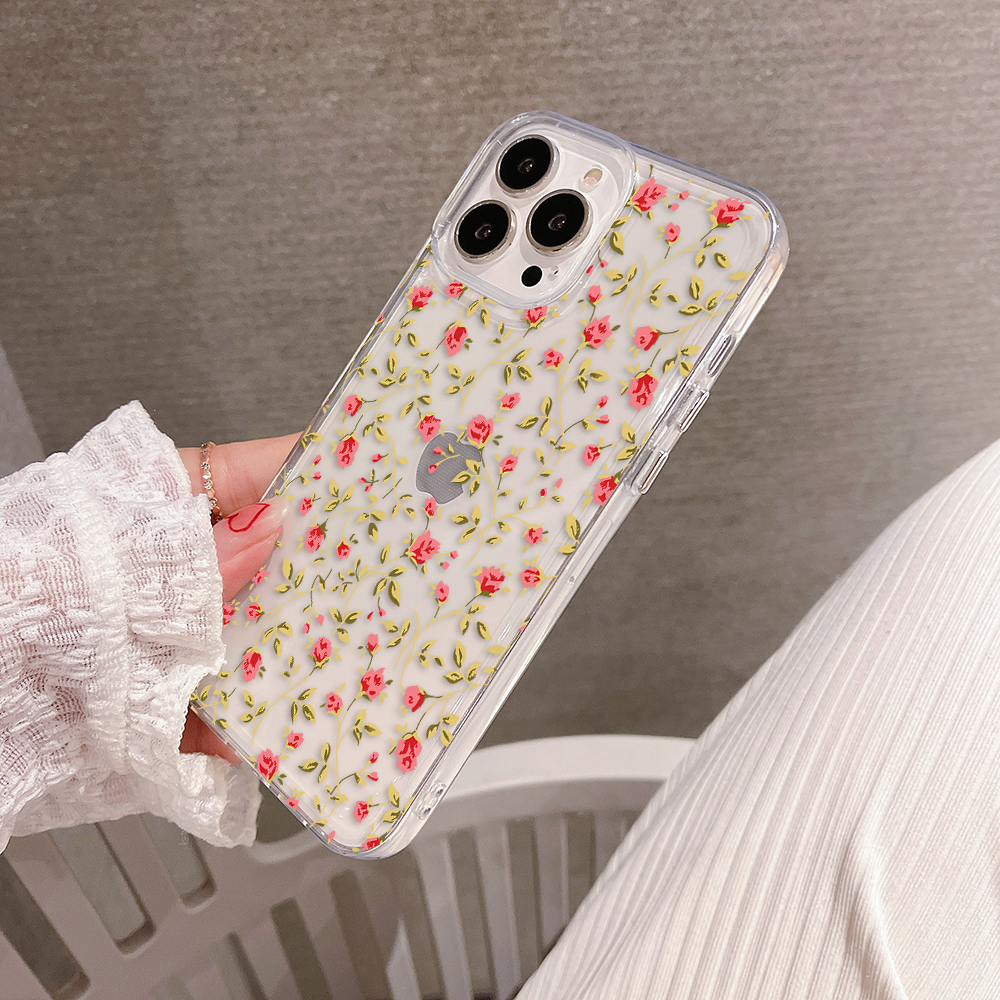 Mini Rose Meadow Clear Silicon Cover