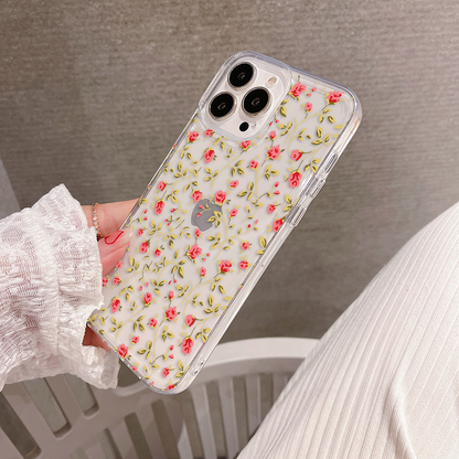 Mini Rose Meadow Clear Silicon Cover