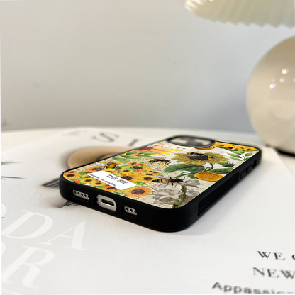 Vintage Honey Meadow Glass Case