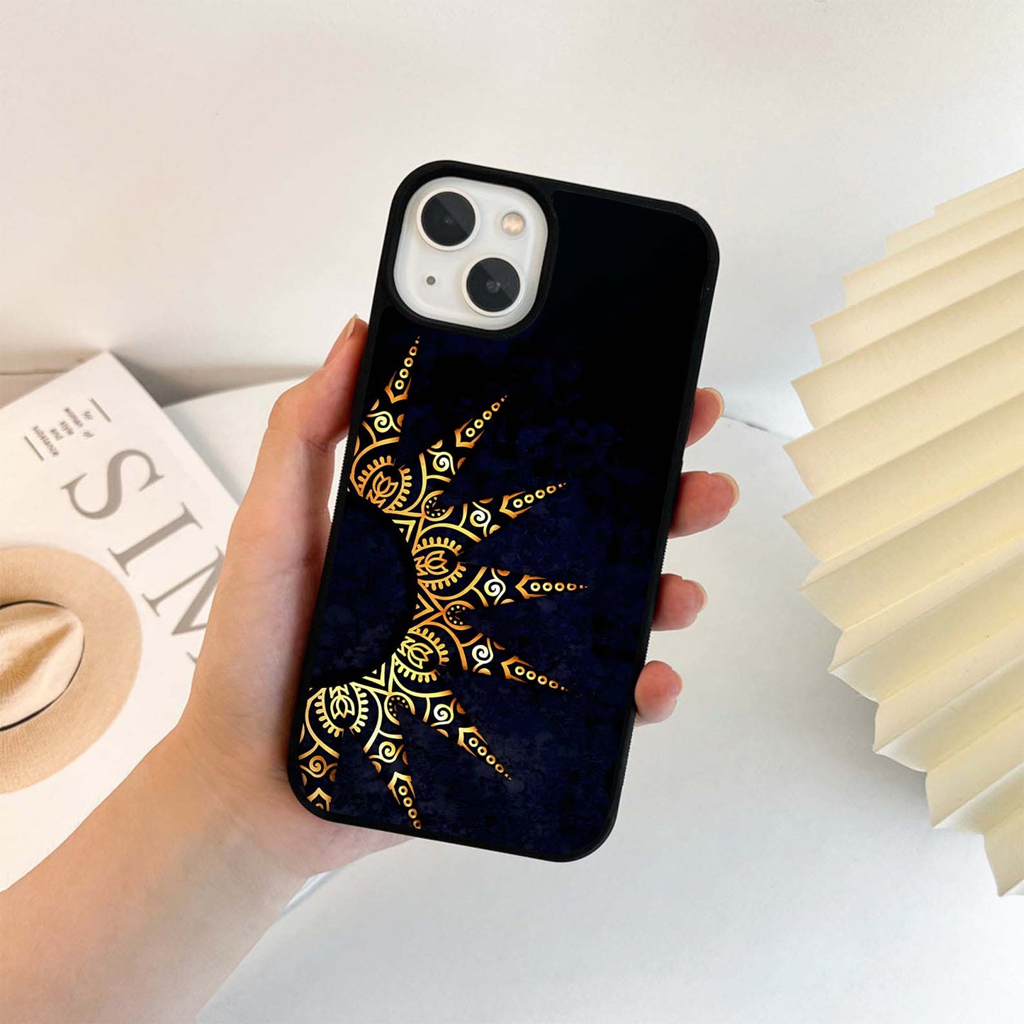 Tribal Sunfire Rise Star Glass Case