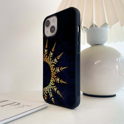 Tribal Sunfire Rise Star Glass Case