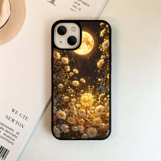 Warm Golden lighting Scenery Glass Case