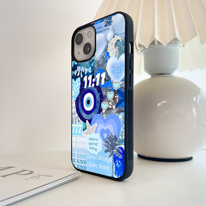 Aesthetic Be kind Eye Glass Case