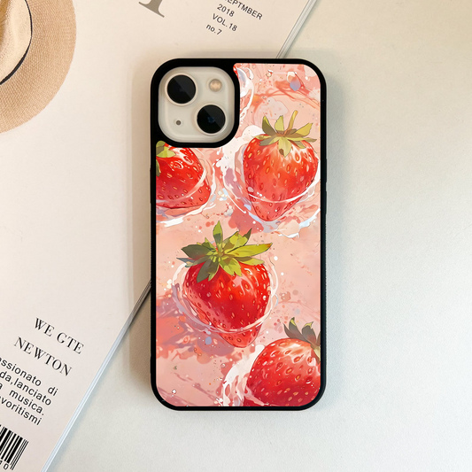 Berry Splash Whirl Glass Case