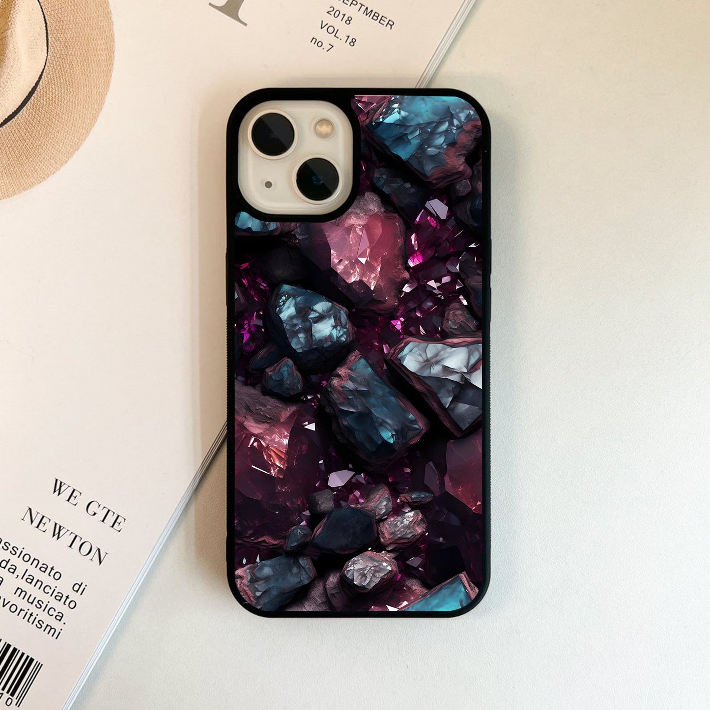 Mineral Mountain Stone Glass Case