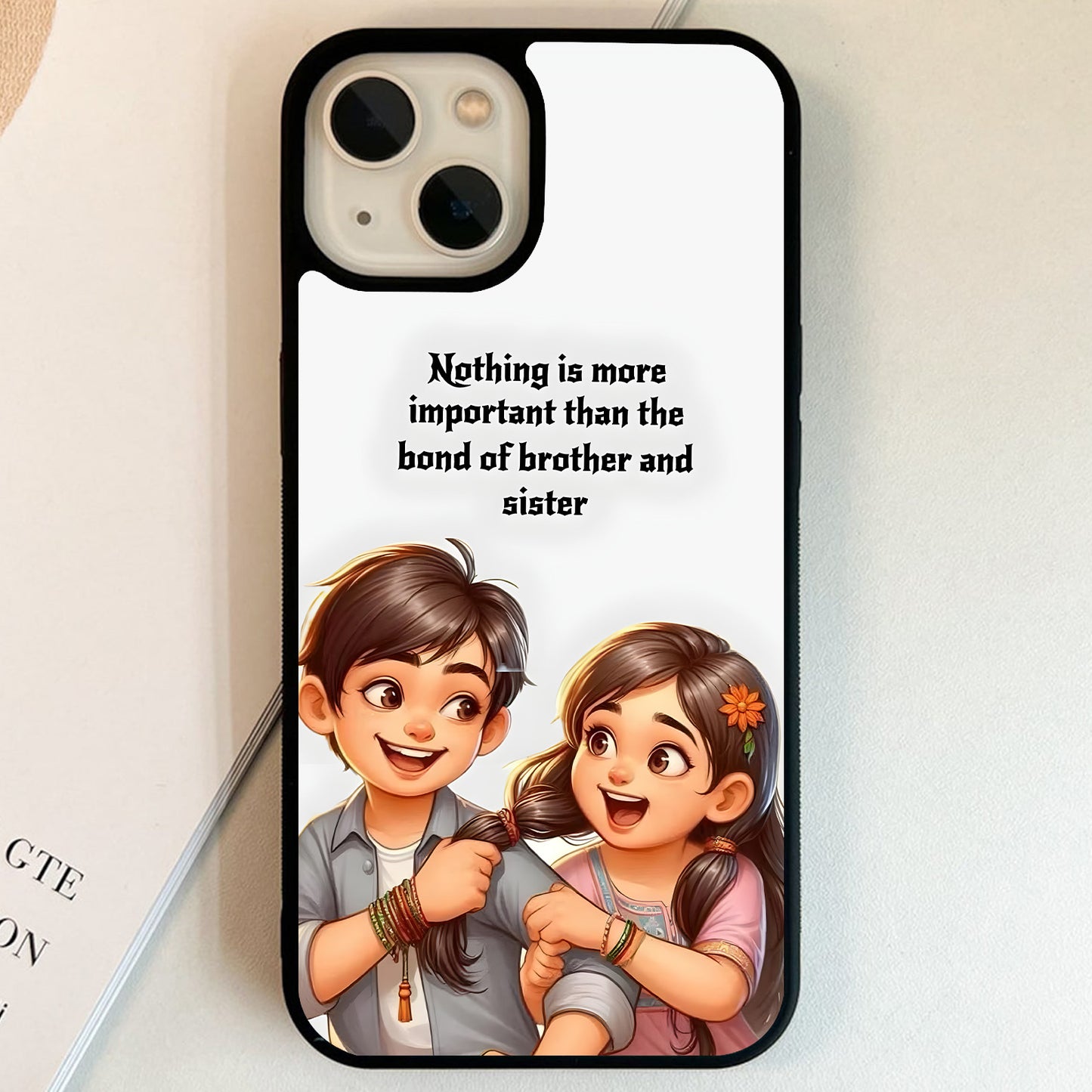 Endless Brother Sister Glass Case