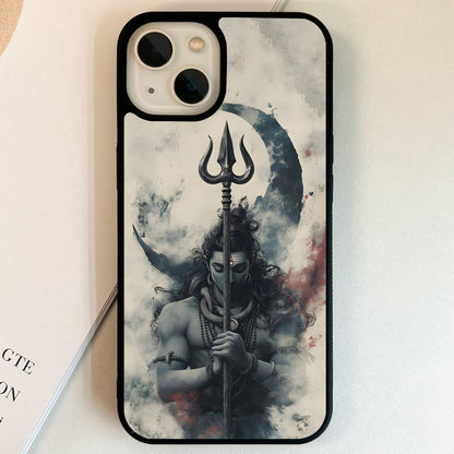 Divine Shiva Trident Glass Case
