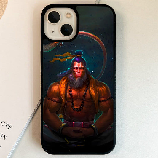 Hanuman Sacred Meditation Glass Case