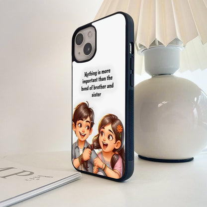 Endless Brother Sister Glass Case