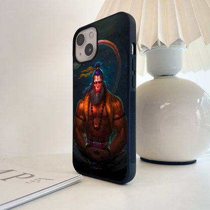 Hanuman Sacred Meditation Glass Case